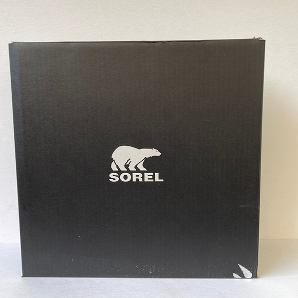SOREL  Brex Heel Lace Waterproof Boot in New Cinder Sea Sprite - Picture 2 of 8